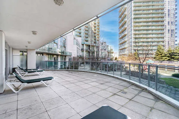 City Gate Condos outdoor lounge