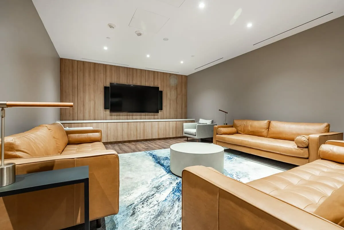 TANU Condos media room