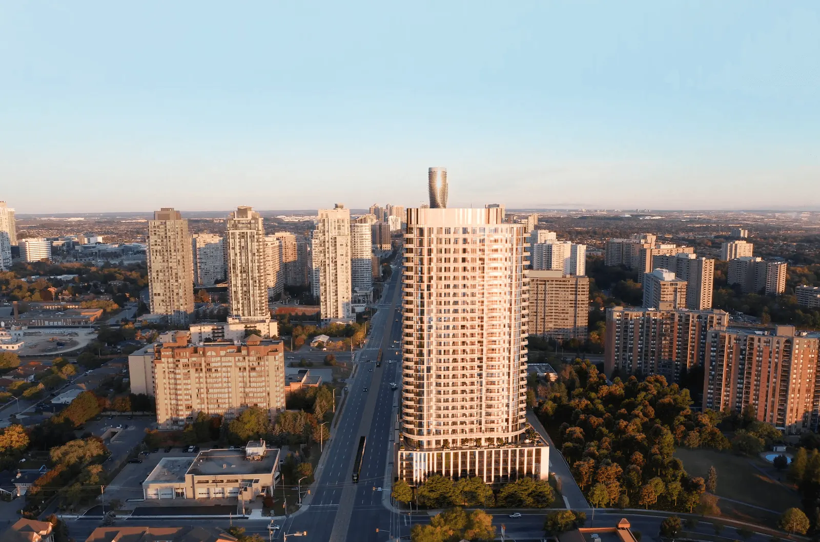 32 storeys in Downtown Mississauga