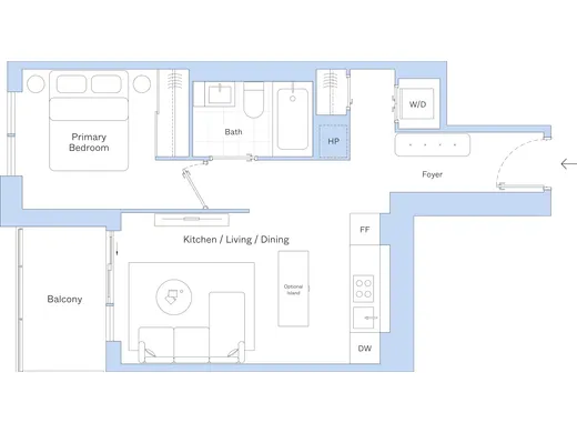 P-1N1-B floor plan