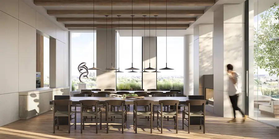 Dining room and event space