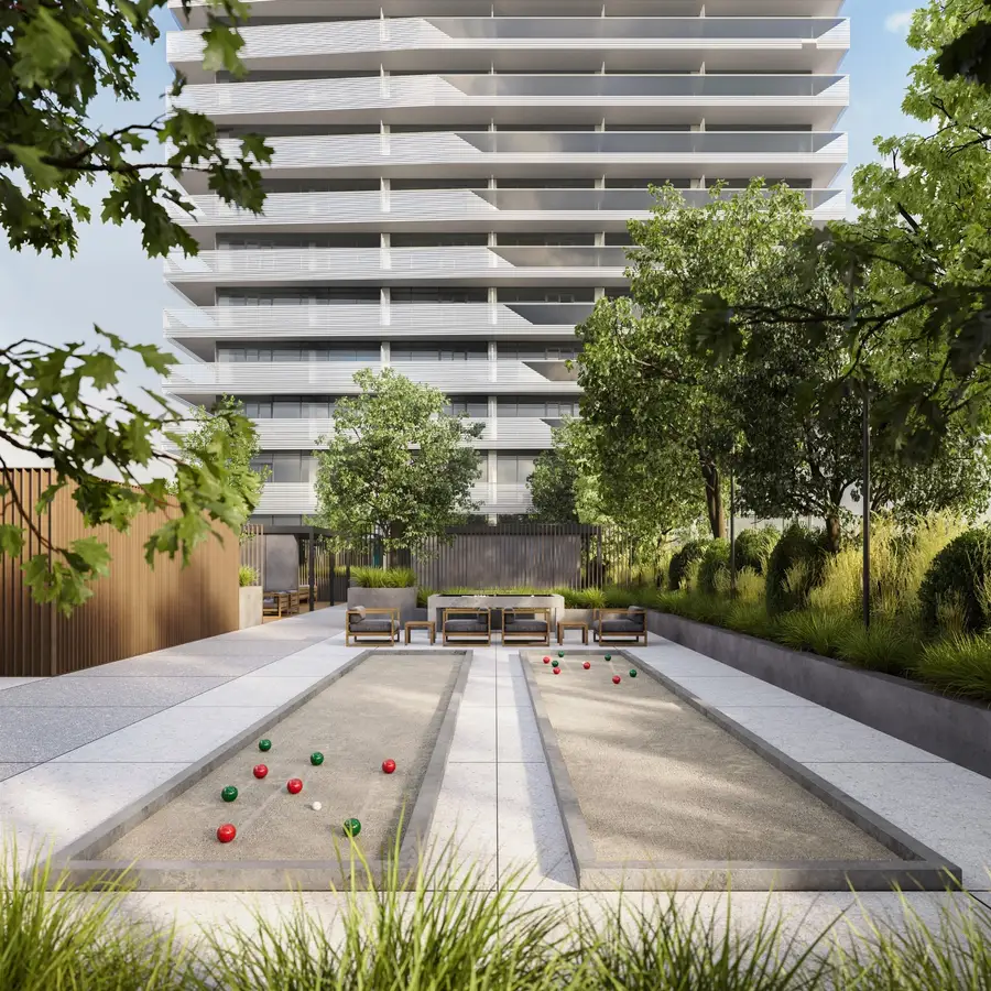 Bocce courts