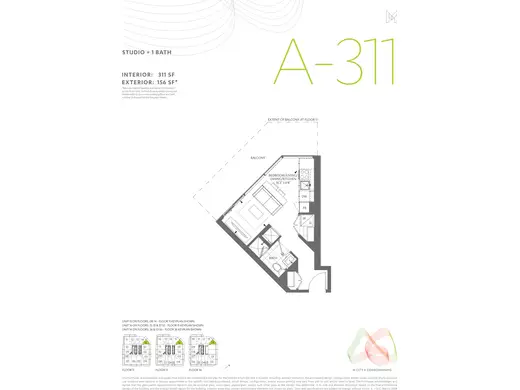 A-311 floor plan