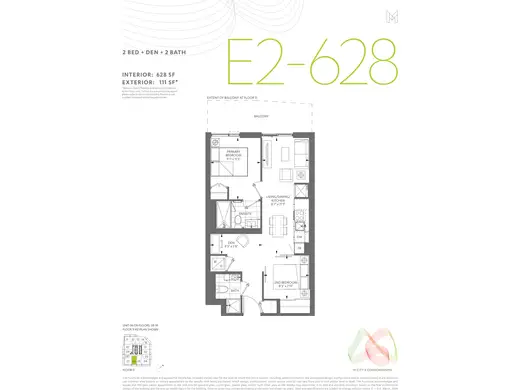 E2-628 floor plan