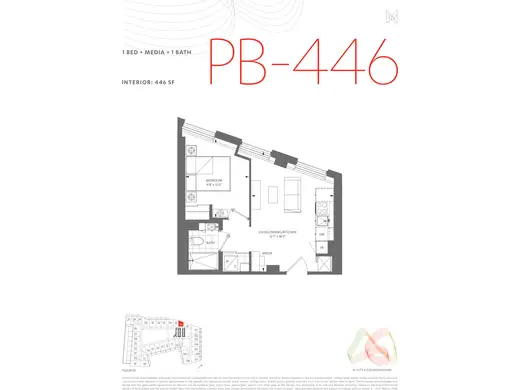 PB-446 floor plan