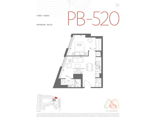 PB-520 floor plan