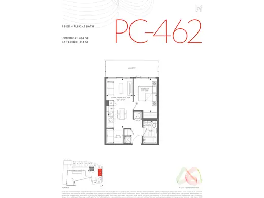 PC-462 floor plan