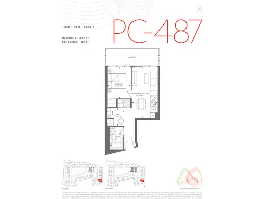 PC-487 floor plan