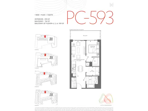 PC-593 floor plan