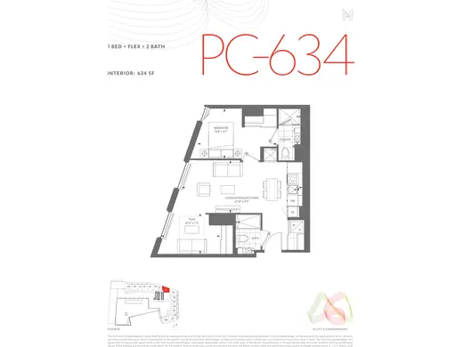 PC-634 floor plan