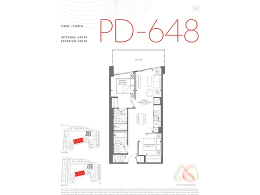 PD-648 floor plan