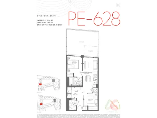 PE-628 floor plan