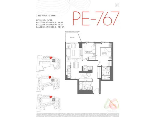 PE-767 floor plan