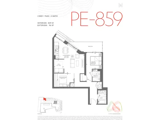 PE-859 floor plan