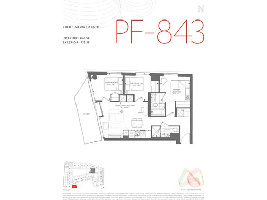 PF-843 floor plan
