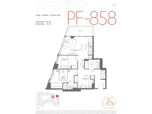 PF-858 floor plan