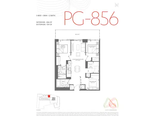 PG-856 floor plan
