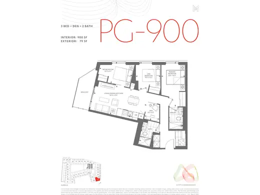 PG-900 floor plan