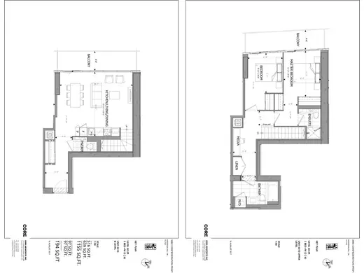 Penthouse floor plan