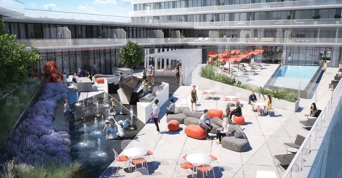 Rooftop terrace